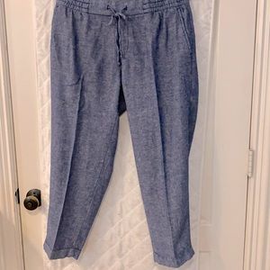 CUTE AND COMFY Old Navy denim look linen pant